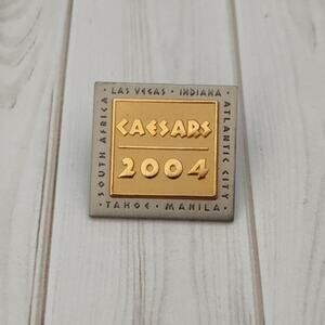 Caesars 2004 Las Vegas Tahoe Manila, Indiana, Atlantic City, South Africa Pin